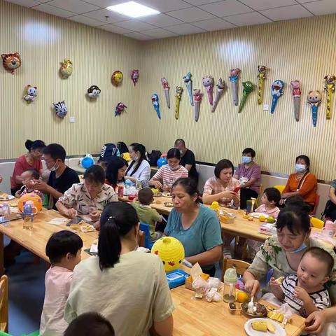 黄冈市妇幼亲子园和小朋友一起过中秋