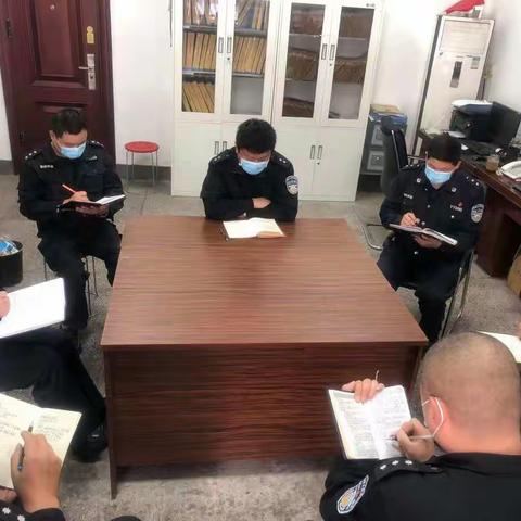 押运一大队召开管理人员会议