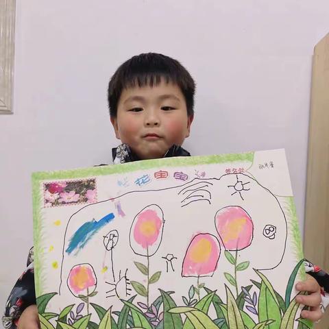 多伦多幼儿园童心童画作品集———张晟睿小朋友