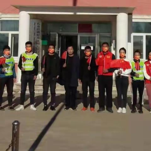 扎赉特旗神山义警协会好力保中队开展国庆假日期间走访慰问活动