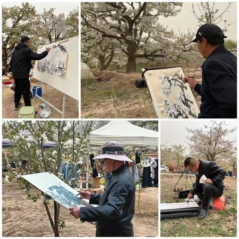 乐都区美术家协会“宏都情”梨园采风写生活动