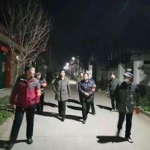 机关事务服务中心领导干部在甘亭街办小寨村开展治污减霾夜查工作