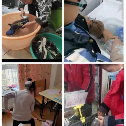 迎宾小学二年级寒假精彩瞬间