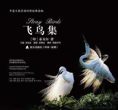 《飞鸟集》节选--郭宇轩