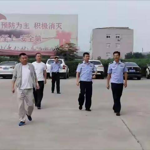 洛阳市森林警察支队一行深入新安县森林消防大队指导检查工作