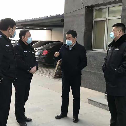 吕立科同志到监所慰问全体民警辅警