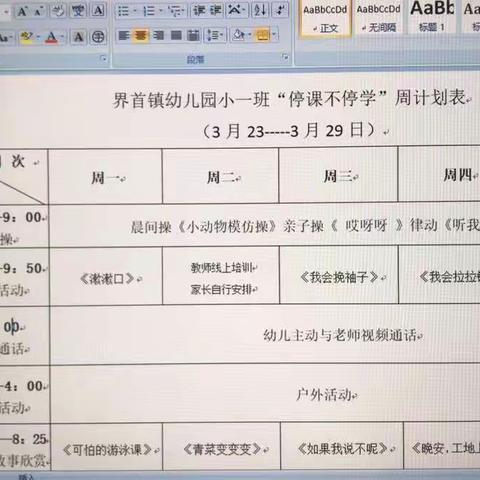 小一班第七周“宅”时光  ----生活自理能力的培养