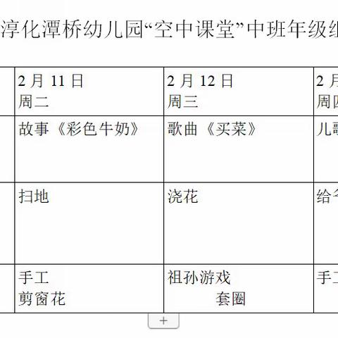 新时代文明实践 | 2020不一样的春节---淳化潭桥幼儿园中班年级组“空中课堂”第二季开始啦！