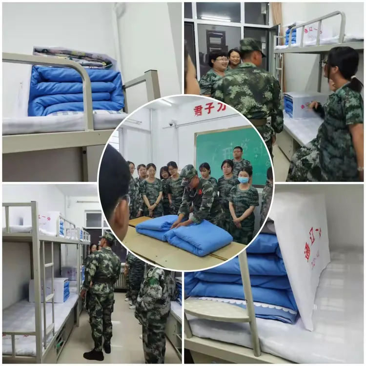 军训磨练迎开学