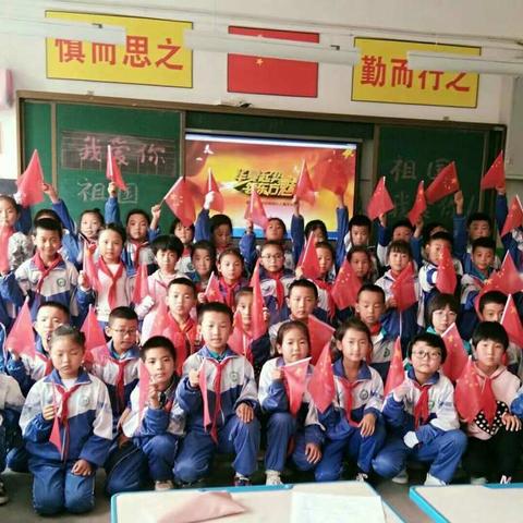 西川中小三一班，疫情防控，我们在行动