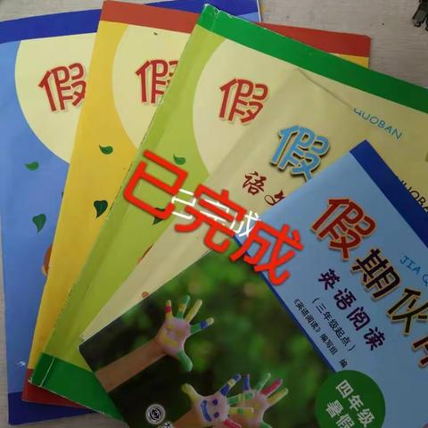 假期作业反馈