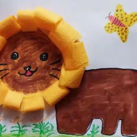 快乐手工，美在指尖——廉州三幼大大二班手工制作