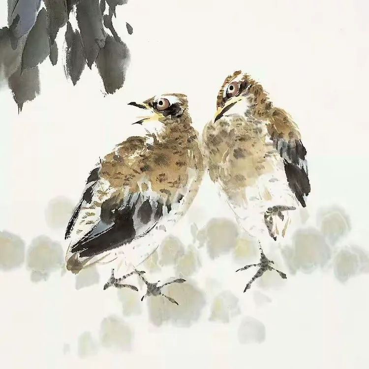 国画鸟画鸟一百例