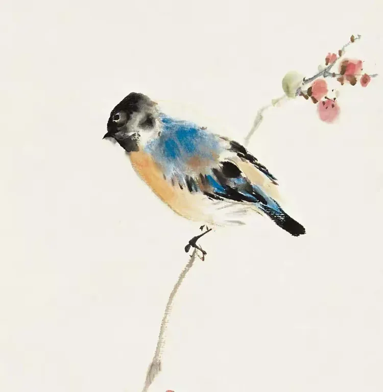 国画鸟画鸟一百例