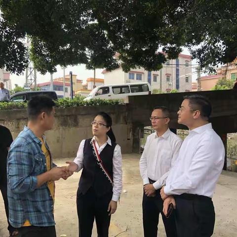 南庄支行开展禅城区“千亩工业园”土地分红外拓工作