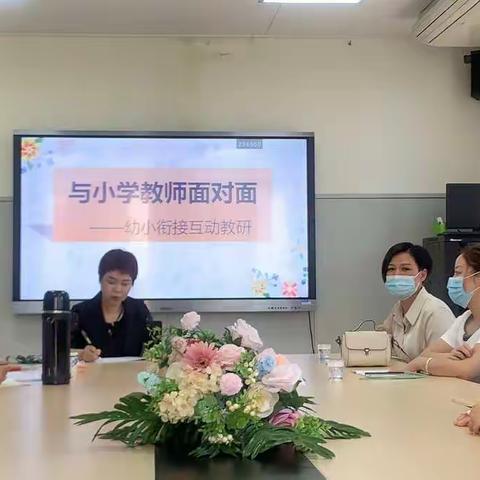 与小学教师面对面——幼小衔接互动教研