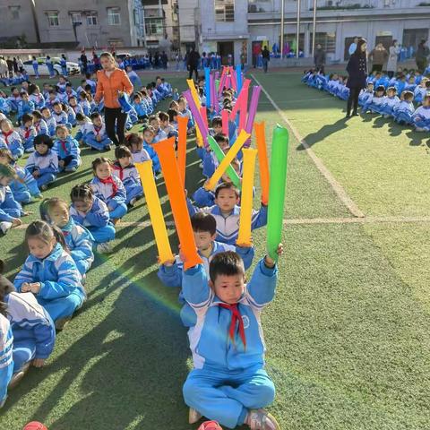 青春没有失败，只要亮出风采！——烟塘中心小学2001班体育节