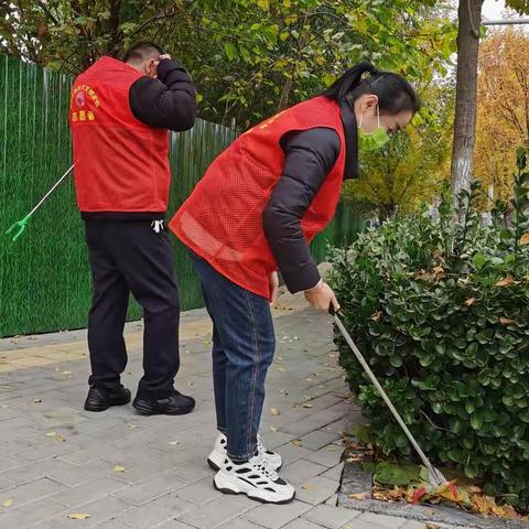 【舜耕街道舜世社区】环保巡查 清理死角