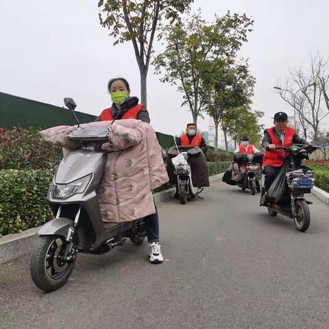 【舜耕街道舜世社区】环保巡查 清理垃圾