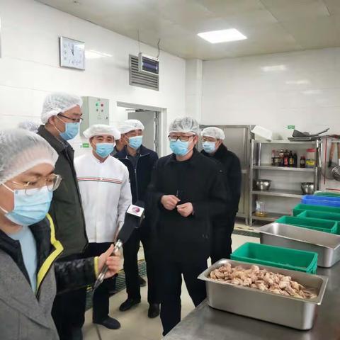 市市场监管局督导组来我区检查指导餐饮服务环节工作