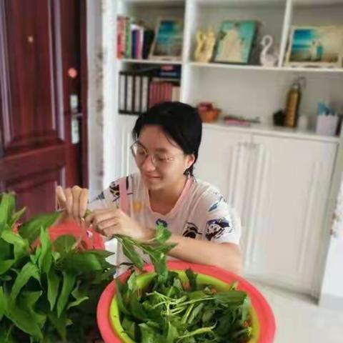 初一（五）班张念微寒假实践作业