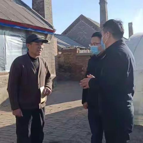 邵家村开展走访慰问困难群众活动