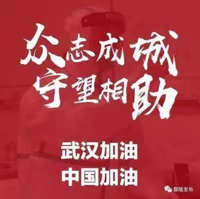 【武汉加油，中国加油】依安县第三中学九年八班王承浩