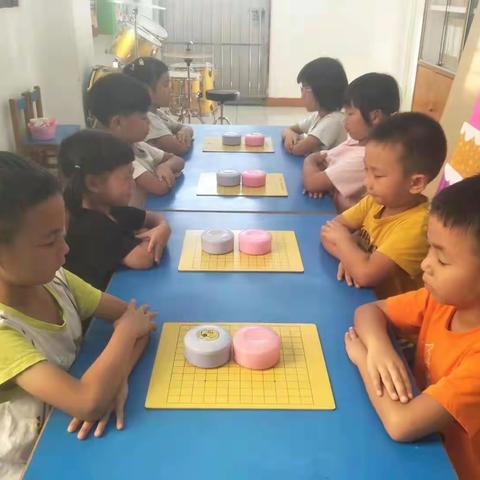 合胜幼儿园围棋汇报课剪影