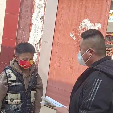 蔡庄镇瑶台入户开展未成年人防侵害知识宣传