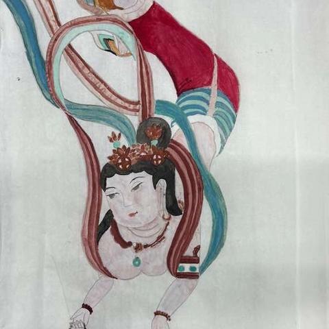 经典名画临摹纪实