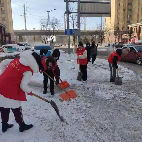 【民嘉社区】以雪为令，党员先锋在路上