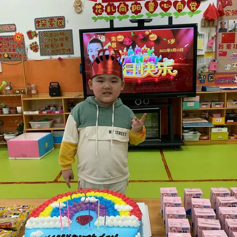 朱恩赐5岁生日🎂