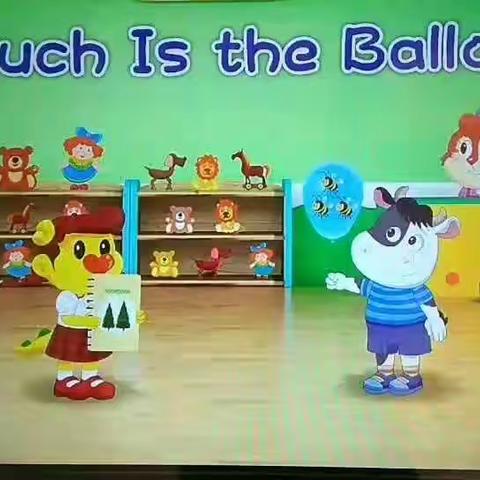 吉的堡(天波园)英语线上活动 歌曲《How Much Is the Balloon?》