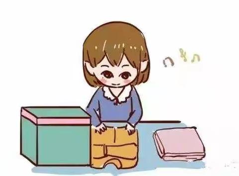 小三班生活活动——我会叠衣服啦✌