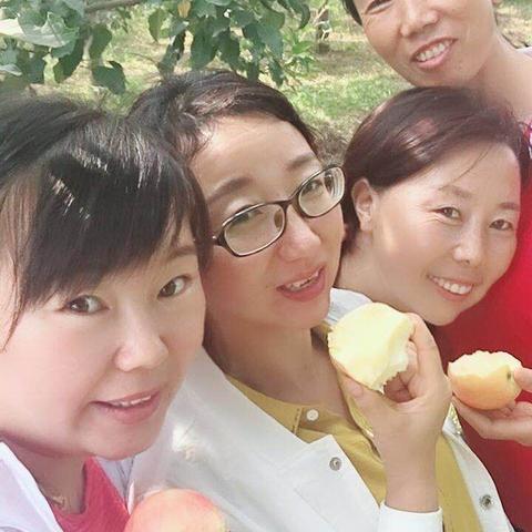 浅秋品味花语，果园嬉戏小镇