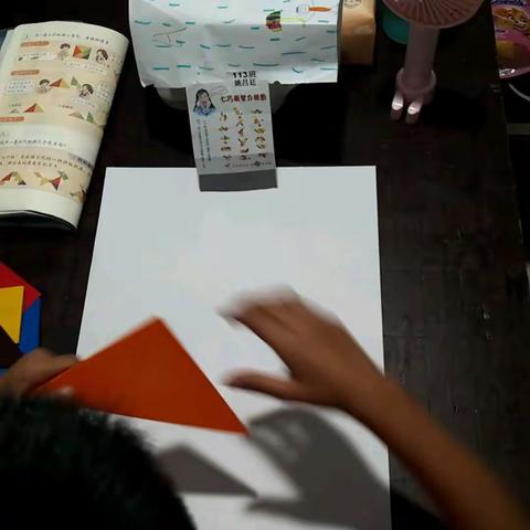 113班姚昌廷――七巧板拼图作品