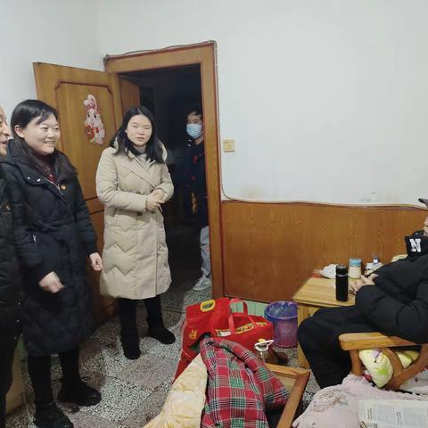 党员慰问送温暖  浓浓情意暖人心