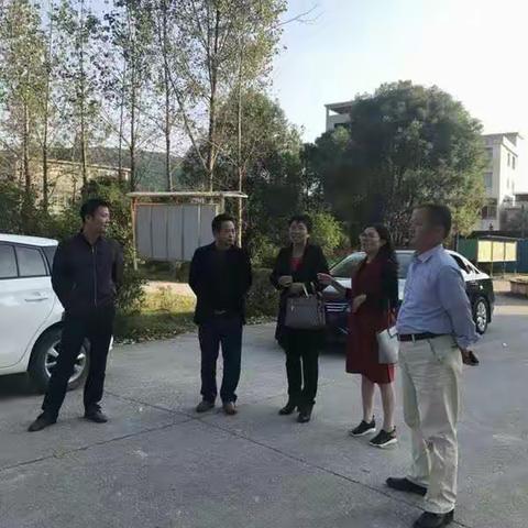 市教育局领导来我校啦