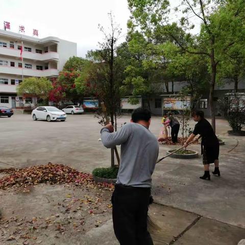 x年转水镇新民小学开学工作准备及疫情应急演练活动