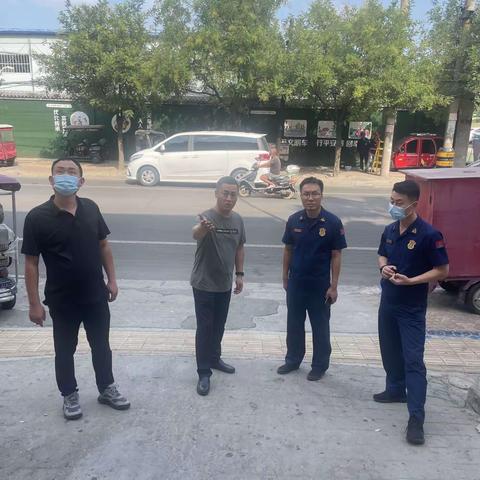 东大街道开展洋帆服装城、平安社区八大胡同消防安全整治工作