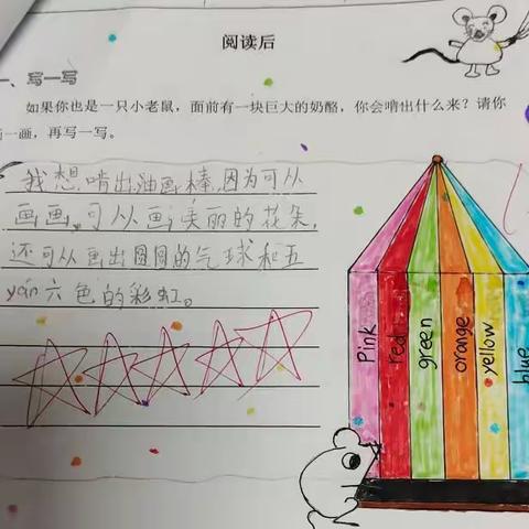 小熊班《音乐老鼠》共读播报二