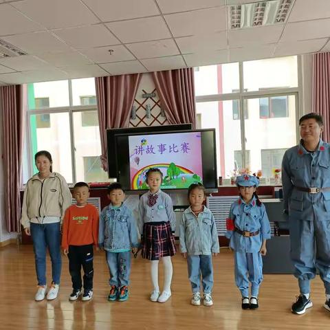 讲红色故事，做红色传人            【唐尕川幼儿园大三班】