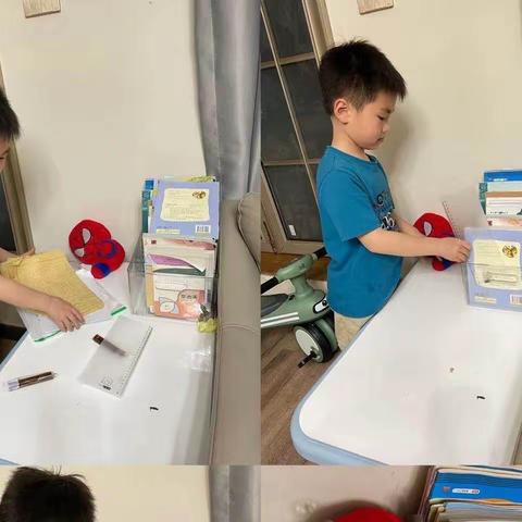 一1班诠释物品摆放要有序
