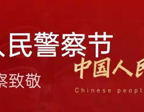 【人民的保护神】中国人民警察节