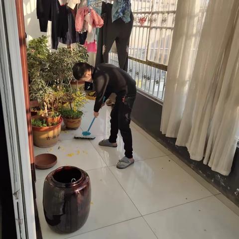 小手拉大手，争做“美在我家”小能手