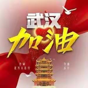 中国加油！武汉加油！