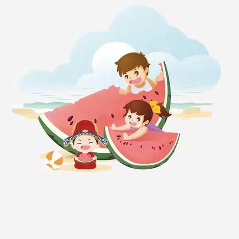 吃瓜“群众”（学生作品）