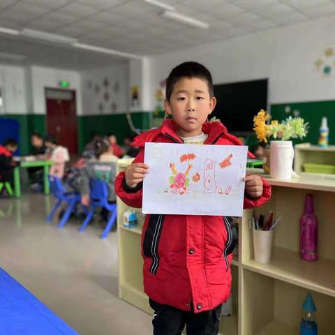 新集乡上马洼幼儿园大班—彩色世界