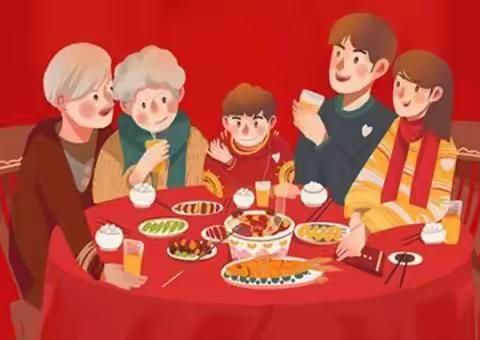 浓浓的团圆情
