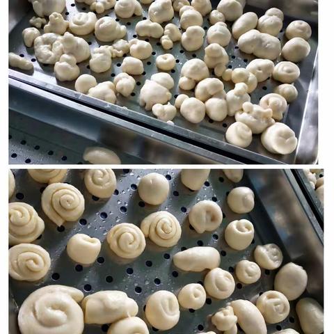 长江幼儿园手工制作课《牛奶馒头》